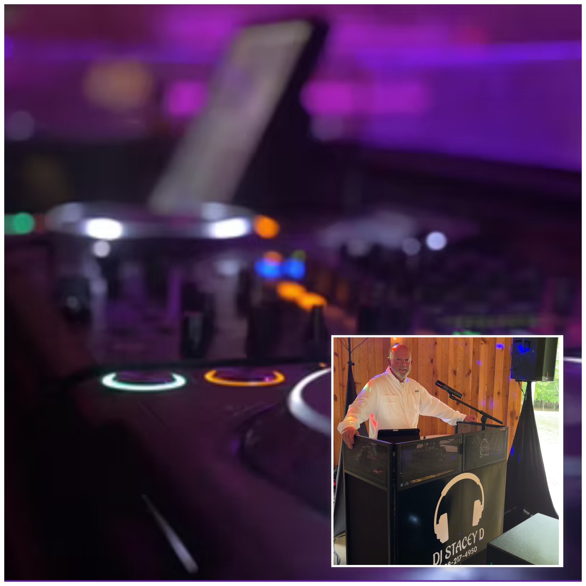 DJ Stacey D at soundboard